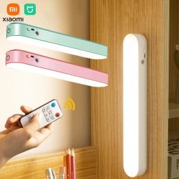 Holders Xiaomi Mijia Desk Lamp Office Study USB Rechargeable LED Lights Table Lamp Magnetic Dimming Protect Eyes Bedroom Night Lamp