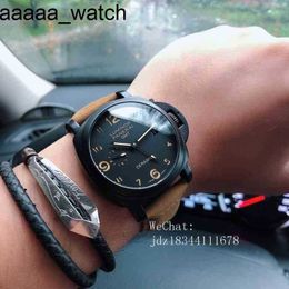 Panerass Fashion Men's Watches 2024 Luxury for Mechanical Pam441 44mm Diameter 7rem Wristwatches Style Luminoss