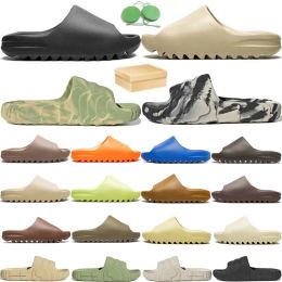 Slide Slate Grey sand Onyx bone runners slippers calm Black Sesame clogs slides for Carbon Azure resin Cinder pure women shoes mens Ochre Stone Salt f