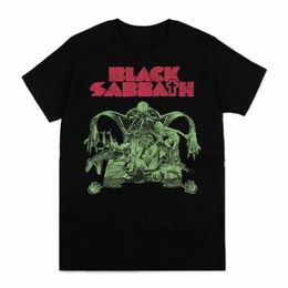 heavy Metal Rock Band Tee Unisex Round Neck Short Sleeve Tops Clothing Black Sabbath The End World Tour Cott T-shirts a7uz#