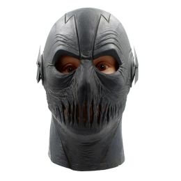 Masks Movie Character Cosplay Zoom Mask Black Masks Latex Full Head Breathable Halloween Party Cosplay Costume Prop Xmas