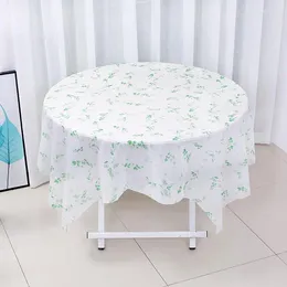 Table Cloth 2024 Tablecloth White Printed Household