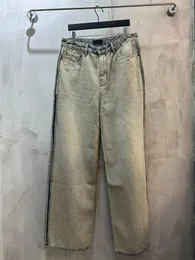 Men pants Sweatpants brand Designer High Street Fashion High Street cotton straight leg sweatpants