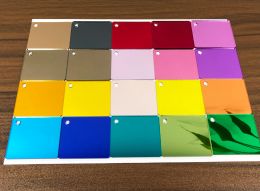 Mirrors 300x400x3mm Colorful Rectangle Acrylic Wall Mirror Sheet For Hotel Home Decor,Candle Tray Wedding Party Cake Chassis