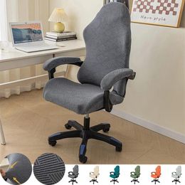 Chair Covers Elastic Jacquard Gaming Cover Thickened All-inclusive Computer Chairs Slipcovers Office Protector With Armrest