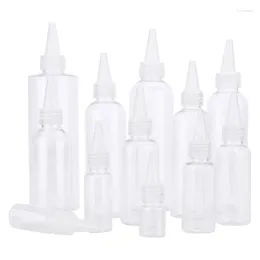 Liquid Soap Dispenser 10ml /100ml Transparent Sharp-mouth Bottle Plastic Color1xSqueeze Sub-bottling Bottling Squeezable And Sub-bottled