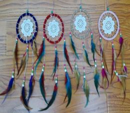 12pcslot in mixed Colours 11cm DIA Dream Catcher Decor Car Decor Home Decorations Birthday Party Holiday Gift Lover Gift34476728909421