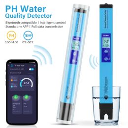 Testing 2/5 in 1 Bluetooth PH Meter TDS EC Salinity SG Temperature PH Tester Digital Water Quality Monitor for Aquarium Pool Laboratory