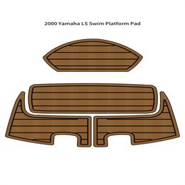 2000 Yamaha LS Swim Platform Pad Boat EVA Foam Faux Teak Deck Floor Mat Flooring Seadek MarineMat Gatorstep Style Self Adhesive