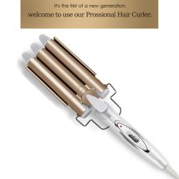 Straighteners Professional Hair Tools Curling Iron Ceramic Triple Barrel Hair Styler Hair Waver Styling Tools Hair Curlers Electric Curling