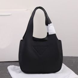 Womens Mini Designer Tote Bag Luxury Handbag Soft Cowhide Vegetable Basket Shoulder Bag Fashion Underarm Purse Lady Portable Black Shopping Wallet