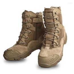 Fitness Shoes TaoBo High Top Tactics Combat Training Boots Men's Waterproof Outdoor Hunting Trekking Sneakers Sports Shoe