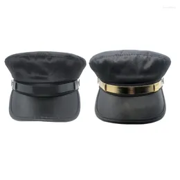 Berets Curved Hat Costume Captain Yacht Funny