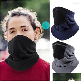 Motorcycle Helmets Winter Neck Warmer Gaiter Lightweight Cycling Tube Scarf Thermal Ski For Outdoors Drop Delivery Automobiles Motorcy Otrut