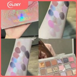 Shadow HUDA STORY 18 Colors Desert Rose Eyeshadow Palette Long Lasting Mashed Pearl Sequins Matte Earth Eye Shadow Eye Makeup TSLM2