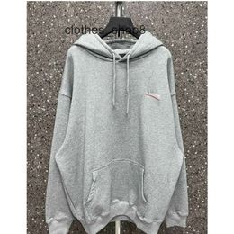 Sweaters Fashion High Home balencigs Designer Hoodies Hoodie Cola Version Mens Embroidered Paris Classic Loose Men Hooded Couple Fi 66JU