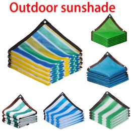 Nets 12Pin HDPE UV screen, garden juicy plants, sun protection, outdoor swimming pool, sunshade cloth, balcony, privacy screen, color