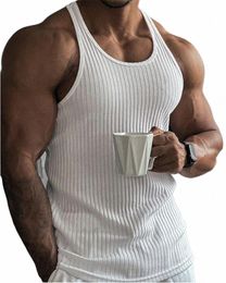 2023 Men new fitn gym Tank top men Fitn sleevel shirt Male Exercise Sports vest black Undershirt Gyms train clothing E4vy#