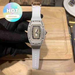 Male RM Wrist Watch Calendar Wristwatch Swiss Date Luxury Mens Mechanical Movement Watch Business Leisure Rm07-01 Trend Fully Automatic Ceramic Case Tape Womens