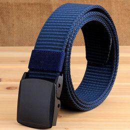 TUSHI New Men's Military Tactical Belt Tight Sturdy Nylon Heavy Duty Hard Belt for Male Outdoor Casual Belt Automatic Waistband AAAAA