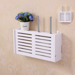 Routers 38x20x8.5cm Bins Wallmounted Router Box No Drill Cable Router Storager Shelf Wall Hanging Bracket Cable Organiser Wifi Box