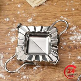 Baking Moulds Dumpling Maker 304 Stainless Steel Mold Press Dough Ravioli Skin Pastry Tools Machine For Home