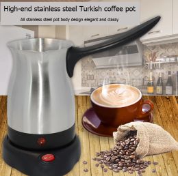 Tools 304 Stainless Steel Turkey Coffee Maker, Electrical Coffee Pot, Kettle for Home and Office, 800W