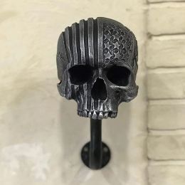 Miniatures Motorcycle Helmet Rack Helmet Holder Skull With BeardHelmet Rack Wall Mount Helmet Display Stand Luggage Hook Jacket Hanger