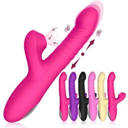 Hip Adult sex vibrates for women toys products G-point telescopic suction vibrator female masturbation massage vibrator 231129