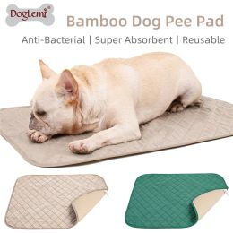 Mats Doglemi Washable Pet Dog Cat Pee Pads Mat Waterproof Puppy Training Pad Reusable Dog Pee Pad for dog cat toilet litter box clean
