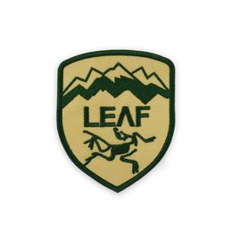 LEAF Embroidered Patches Iron on Patches for Clothing Embroidery Logo Custom Badges Appliques DIY Free Shipping