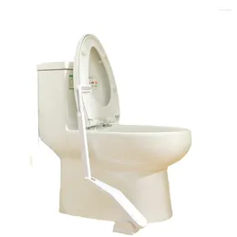 Toilet Seat Covers Pedal Lid Lifting Device Home Bathroom Non Dirty Hand Opening