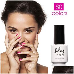 Nail Gel Wholesale-1Pcs Summer New Bling 80 Fashion Colors Uv Polish 6Ml By Drop Delivery Health Beauty Art Salon Dh9Pe