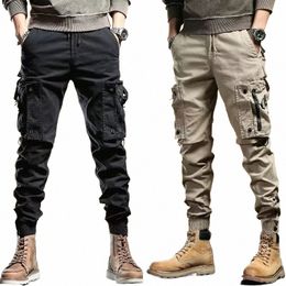 camo Navy Trousers Man Harem Y2k Tactical Military Cargo Pants for Men Techwear High Quality Outdoor Hip Hop Work Stacked Slacks v5Dl#