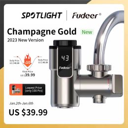 Schaar Fudeer Electric Water Heater Kitchen Faucet Conector Instant Hot Water Tap Adapter 220v Water Heater Bathroom Accessories