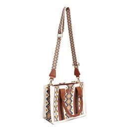 Nuovo Designer Square Wrangler Tote Bag per donne borse azteco borse occidentali per borse per borse da borsette da donna con cerniera con cerniera
