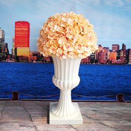 White Indoor Planter Plastic Roman Planter Garden Succulent Container Front Porch Removable Flower Pot Wedding For Outdoor