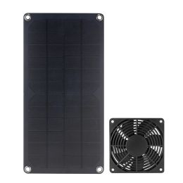 Fans 10W Solar Powered 3W Mini Fan Exhaust Fan Portable