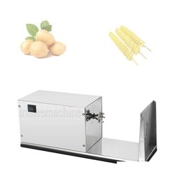 Other Kitchen Dining Bar Stainless Steel Spiral Potato Chips Maker Cutter Fruit Slice Home Application Drop Delivery Garden Ot1Ie