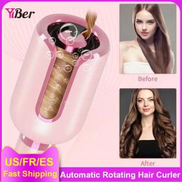 Irons Automatic Hair Curler Rotating Waves Curling Irons Roller Hair Styler Tools Dropshipping Electric Hair Curlers For Women Crimper