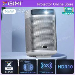 Other Projector Accessories New Play Special Home Cinema 540P DLP 3D TV Intelligent Portable Projector 600Ansi Bluetooth CN Edition Q240322