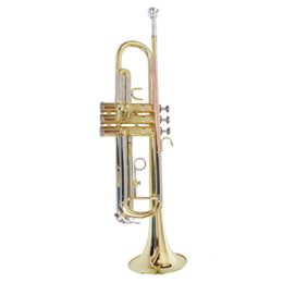 Carl Voss Flat B-key White Copper Variable Trumpet Wind Instrument Trumpet TOP Musical Instruments Trompete Tromba With Case Mouthpiece