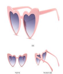 Whole HeartShaped Sunglasses Peach Heart Sunglasses Soft Sister Harajuku Cute Glasses Beige Autumn And Winter New High Qualit8590887