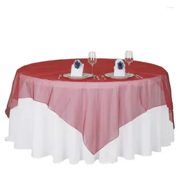 Table Cloth Selling Solid Color Circular Tablecloth El Wedding Overlay Party