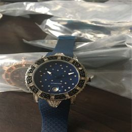 Top quality Female watch Blue Dial Stainless Steel Automatic movement women wrist watch lady Watches UN05284f