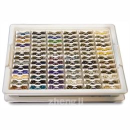 Stitch 5D Diamond Painting Embroidery Accessories Tool Storage Box Elizabeth Ward Bead Storage Solutions 78pcs Assorted Craft Supply