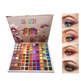 Shadow 99 Colours Pearlescent Matte Glitter Powder Sequins Easy To Colour Without Flying Powder Eye Shadow Palette Lasting Eyes Makeup