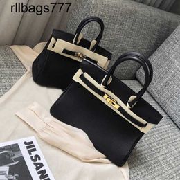 Genuine Leather Bk Handbag 2024 Litchi Pattern Cow Bag Women's Wedding Bag Bridal Bag Handheld One Shoulder Oblique Cross Bag