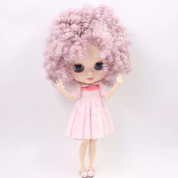 ICY DBS Blyth doll NoBL10492352 Purple mix Pink Afro hair JOINT body White skin Neo 16 bjd 240311