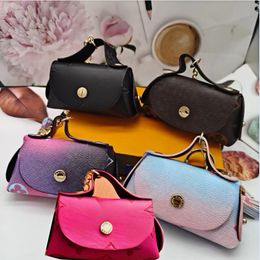 Fashion mini coin wallet card bag Key bag pendant bag Storage bag Presbyterian pendant fringe key chain